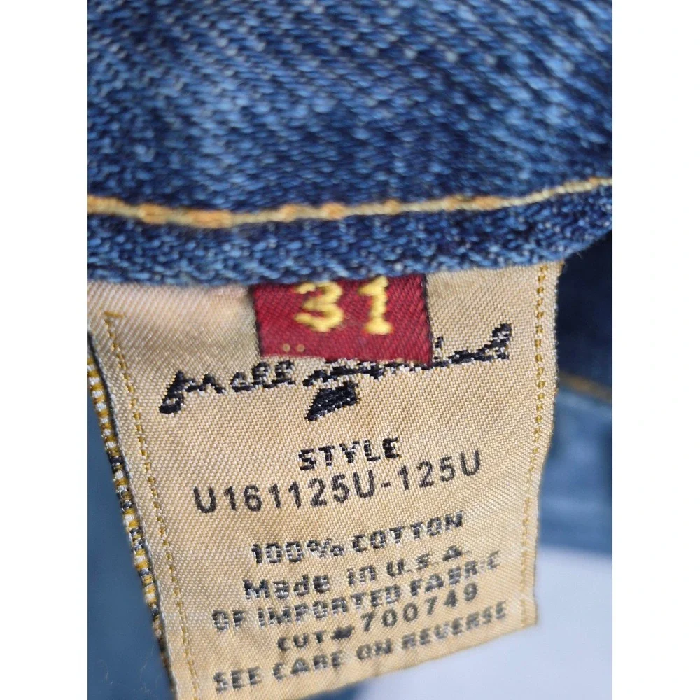 7 For All Mankind Flare Leg Jeans Women's 31 Medium Wash Blue USA